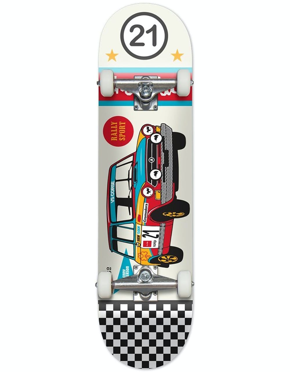 Chocolate Anderson Rally Car Complete Skateboard - 7.75"