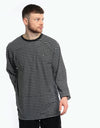 Vans Striped L/S T-Shirt - Black/White