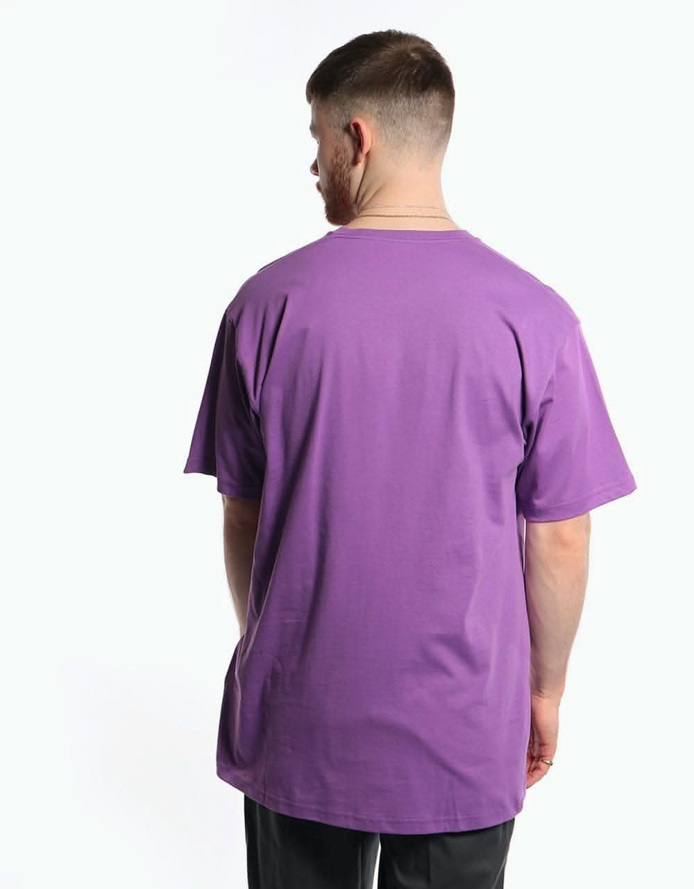 Vans Classic T-Shirt - Dewberry/White