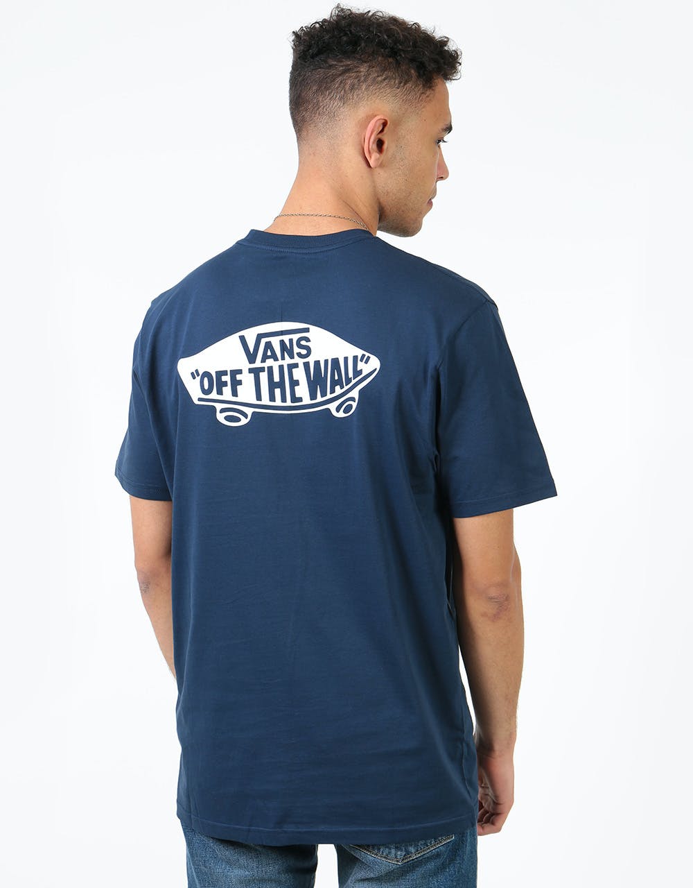Vans OTW Classic T-Shirt - Dress Blues/White