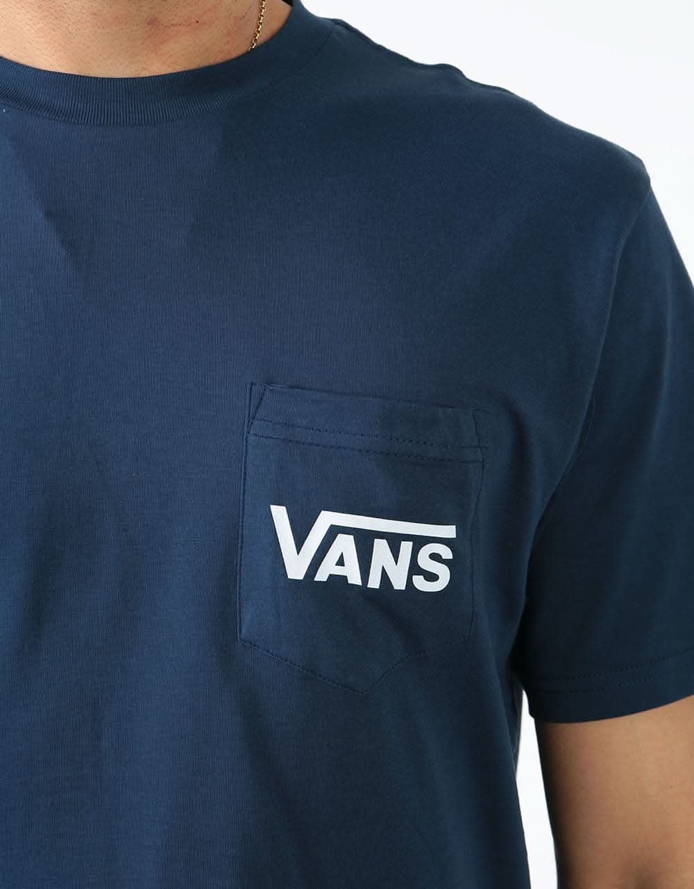 Vans OTW Classic T-Shirt - Dress Blues/White
