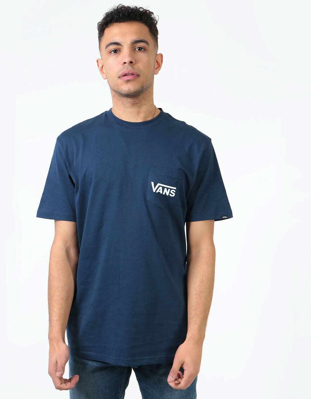 Vans OTW Classic T-Shirt - Dress Blues/White