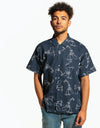 Magenta Depuis 2010 'Ten Year Collection' S/S Summer Shirt - Navy