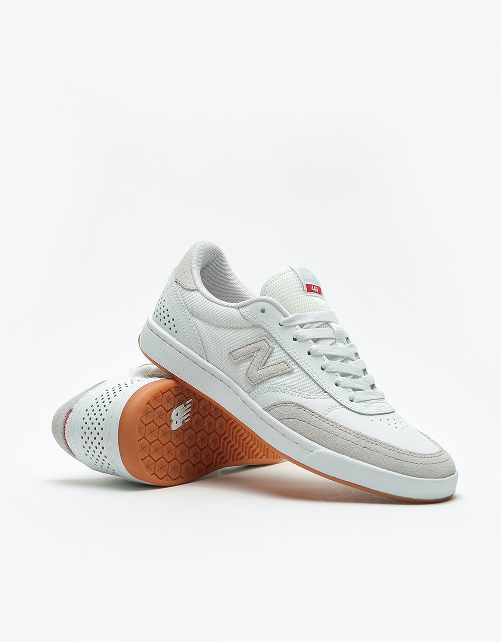 New Balance Numeric 440 Skate Shoes - White/White
