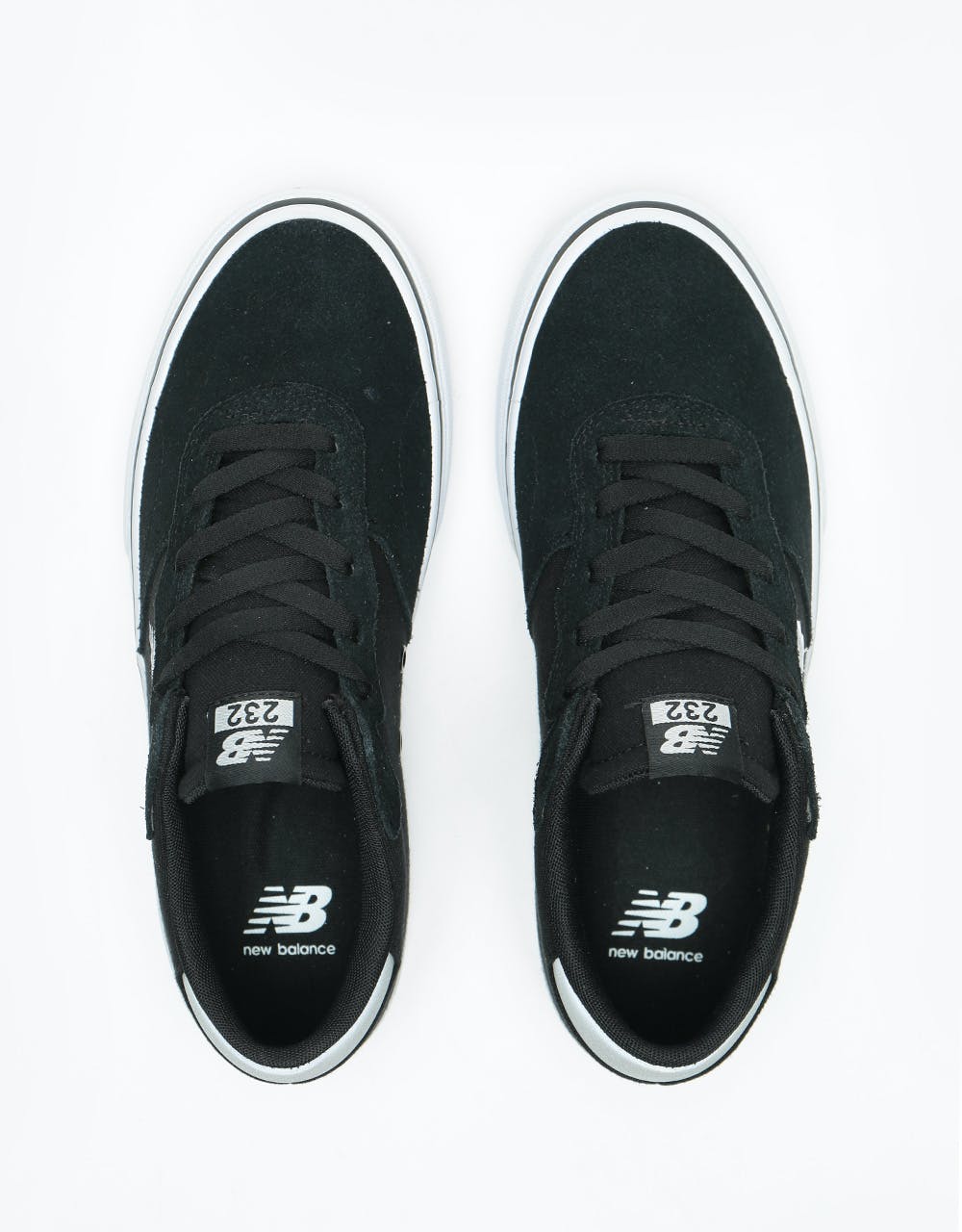 New Balance AM232 Skate Shoes - Black/White