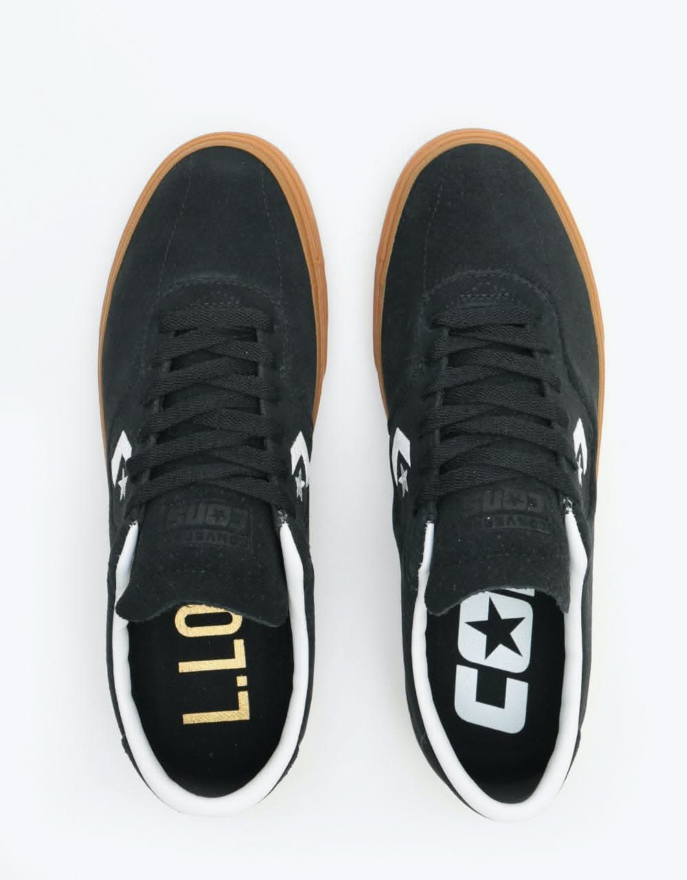 Converse Louie Lopez Pro Ox Skate Shoes - Black/White/Gum