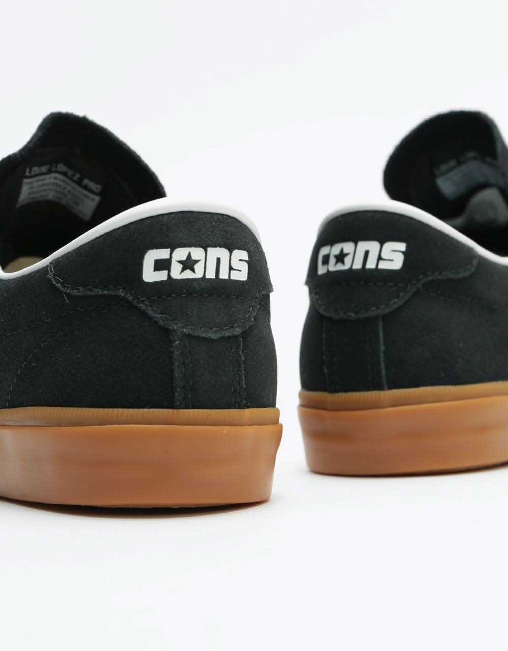 Converse Louie Lopez Pro Ox Skate Shoes - Black/White/Gum