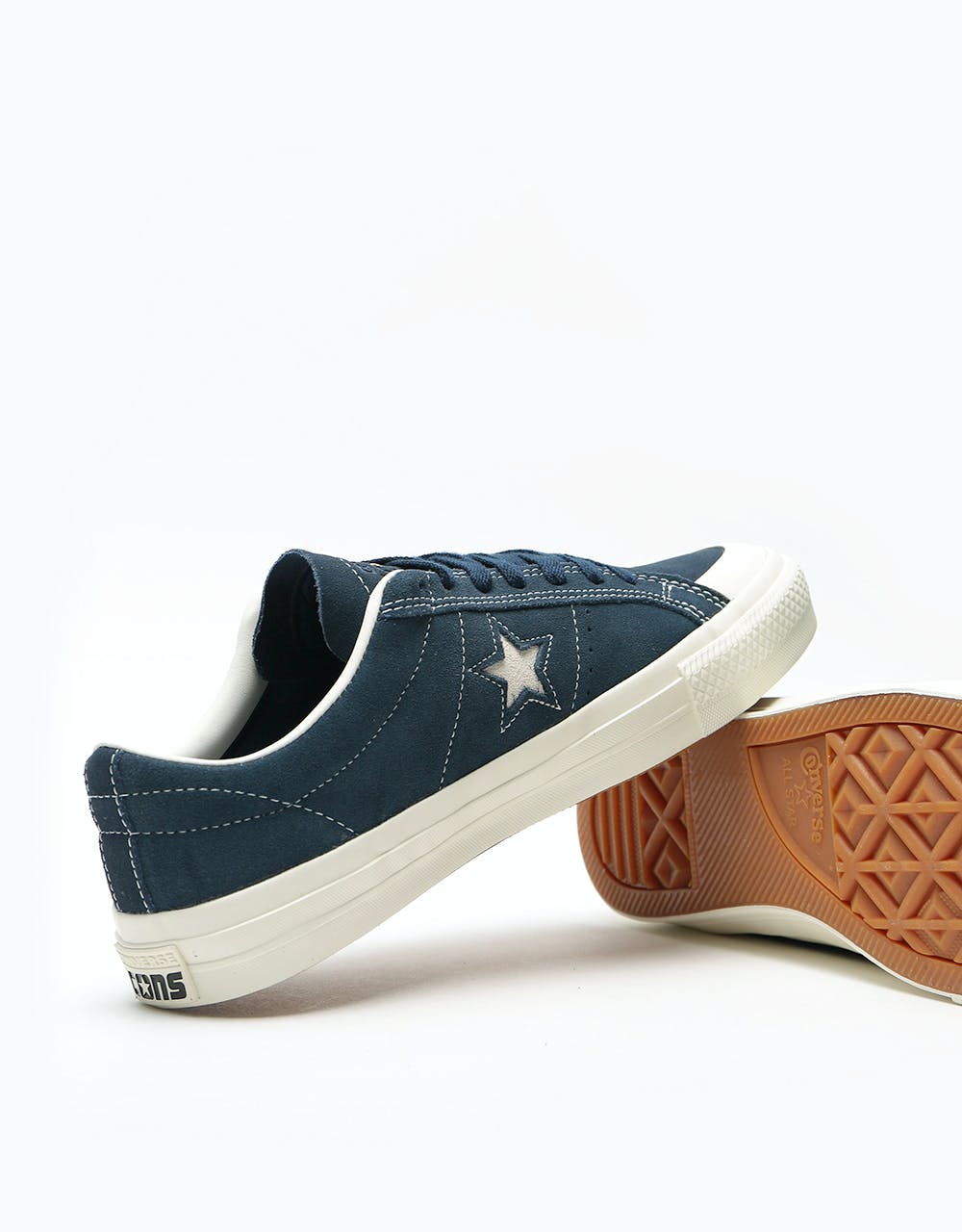 Converse One Star Pro AS Ox Skate Shoes - Obisidian/Egret/Egret