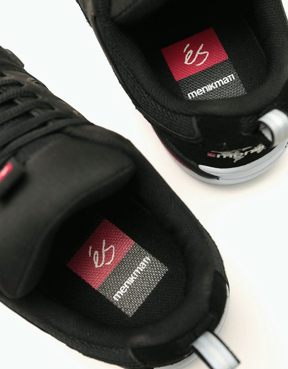 éS x Menikmati Silo Skate Shoes - Black