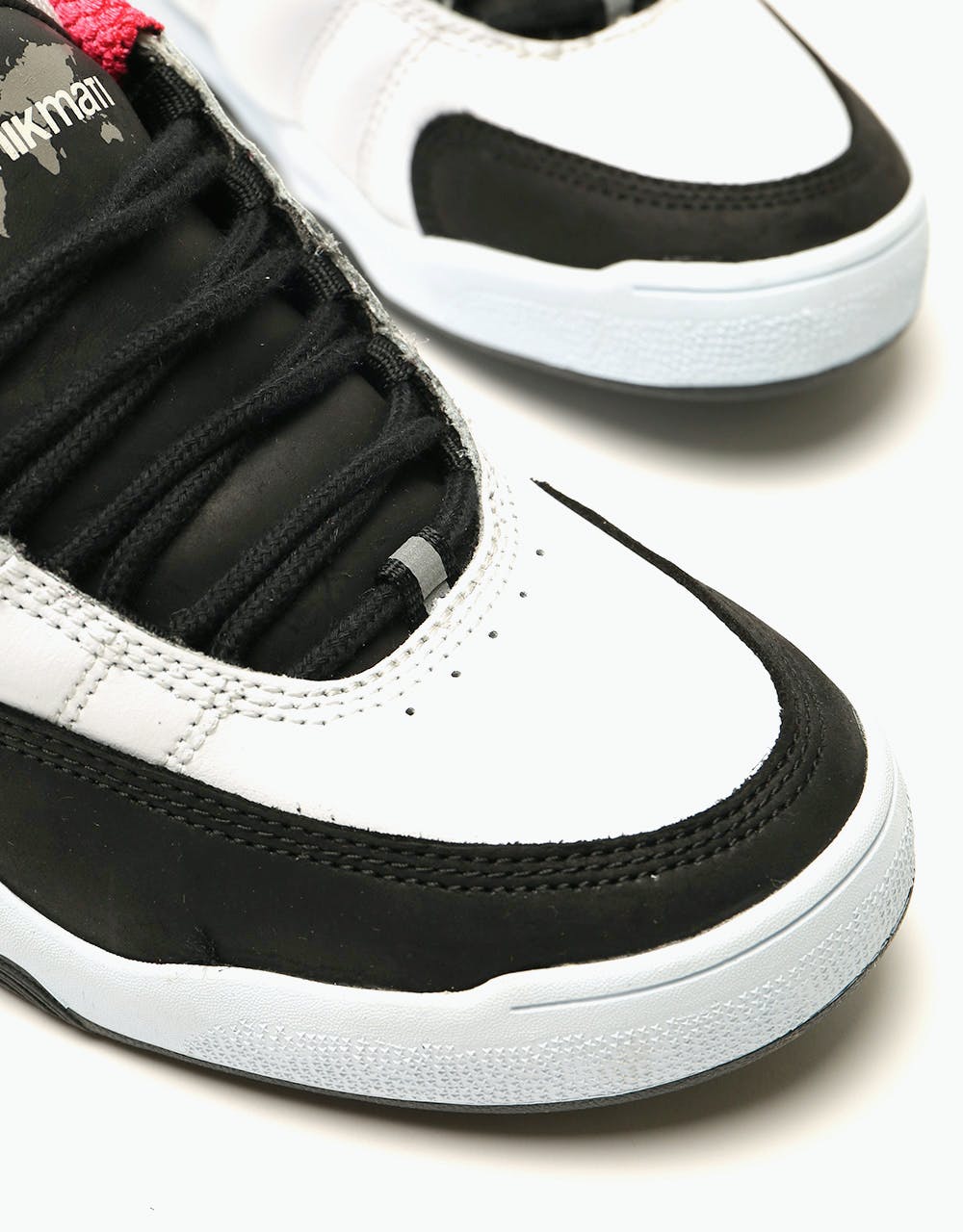 éS x Menikmati Evant Skate Shoes - White/Black