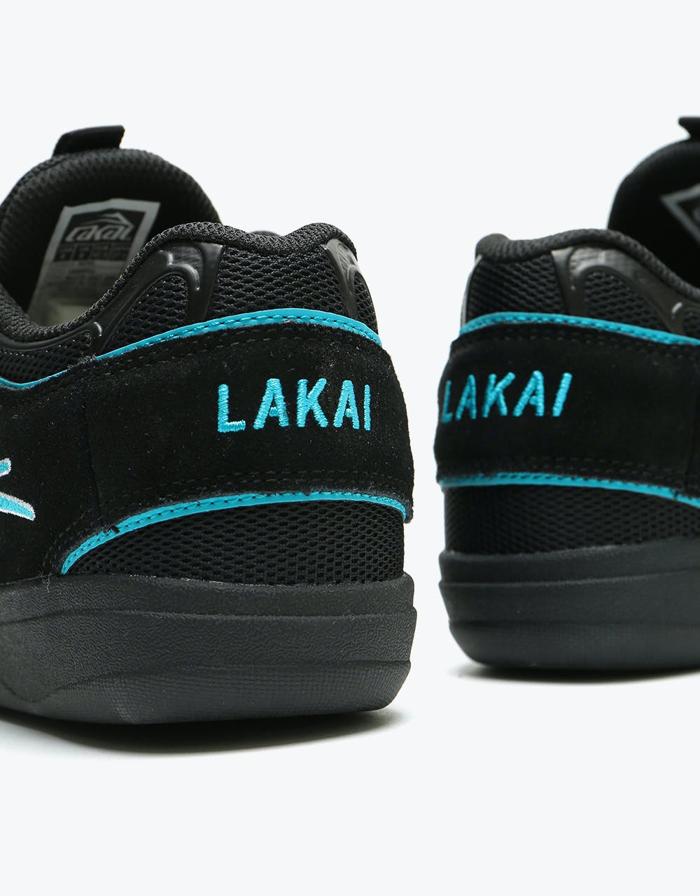 Lakai Carroll Skate Shoes - Black Suede