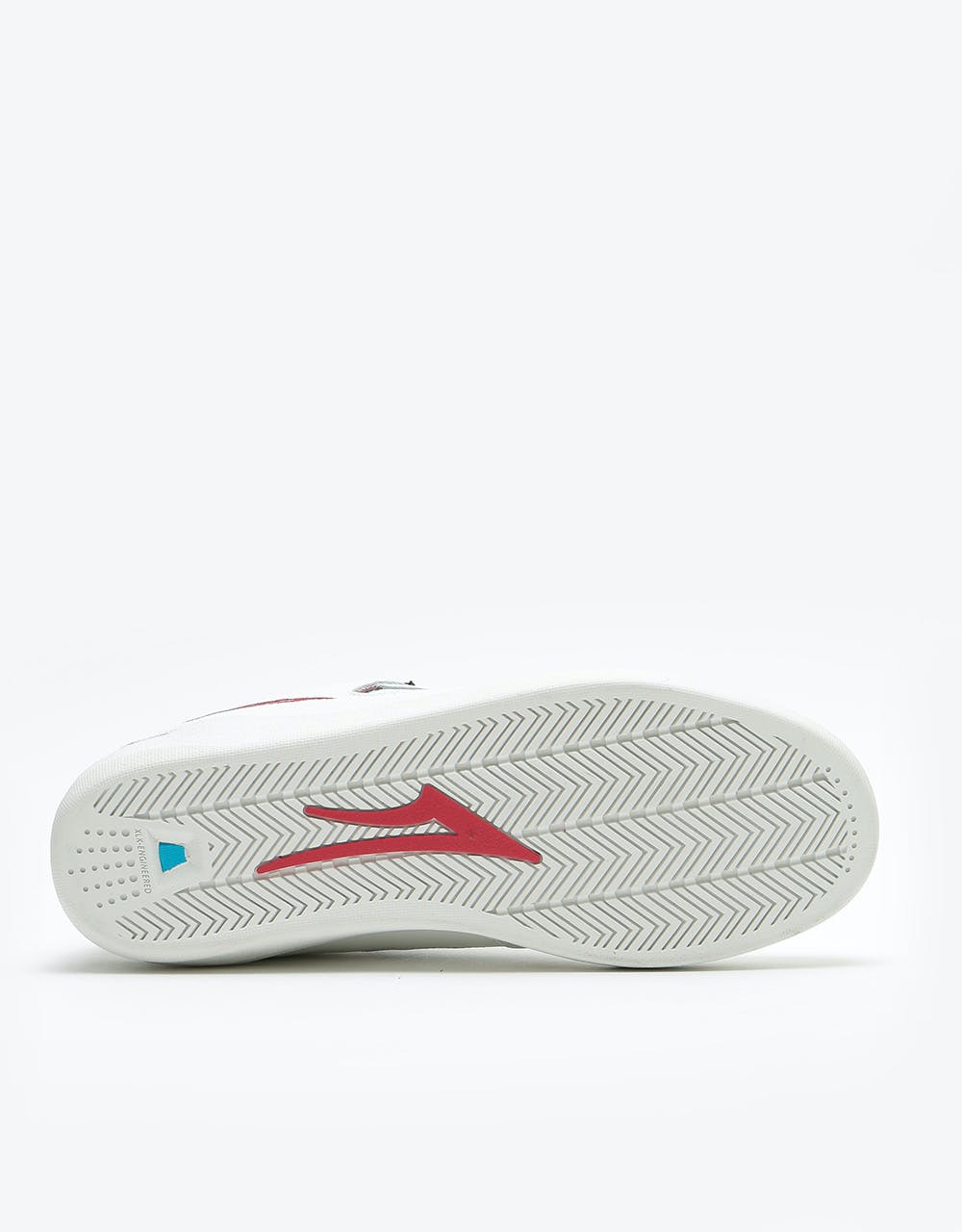 Lakai Carroll Skate Shoes - White Leather