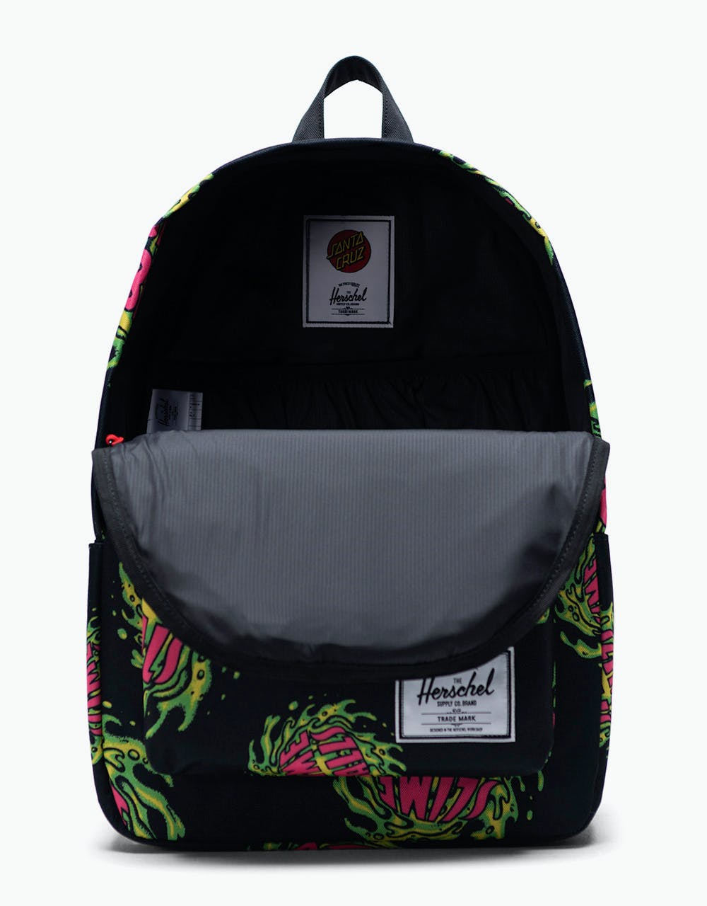 Herschel Supply Co. x Santa Cruz Classic X-Large Backpack - Slimeball/Hot Pink/Blac