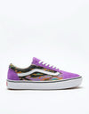 Vans ComfyCush Old Skool Skate Shoes - (Suede) Dewberry/Tiger Camo