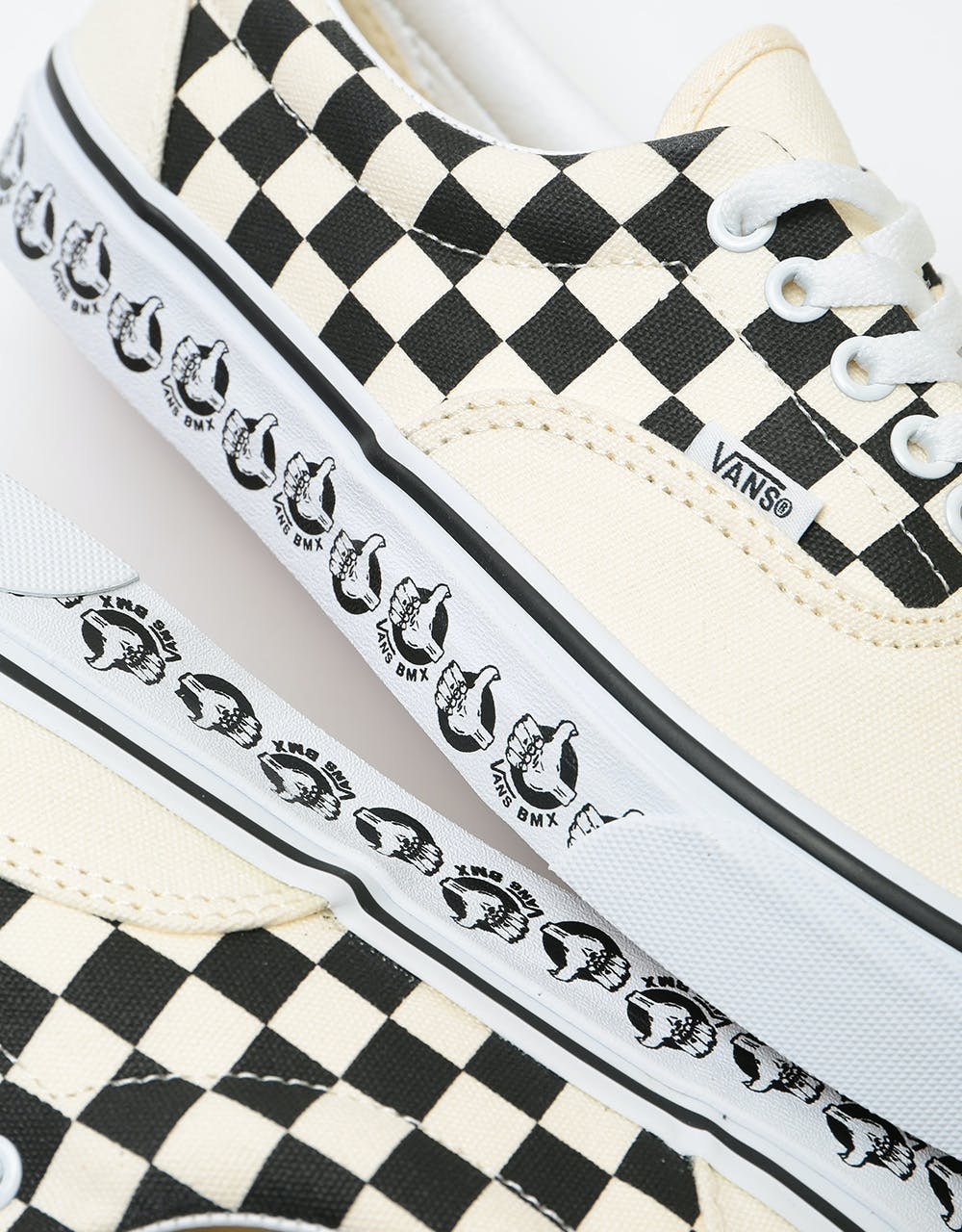 Vans Era Skate Shoes - (Vans BMX) White/Black