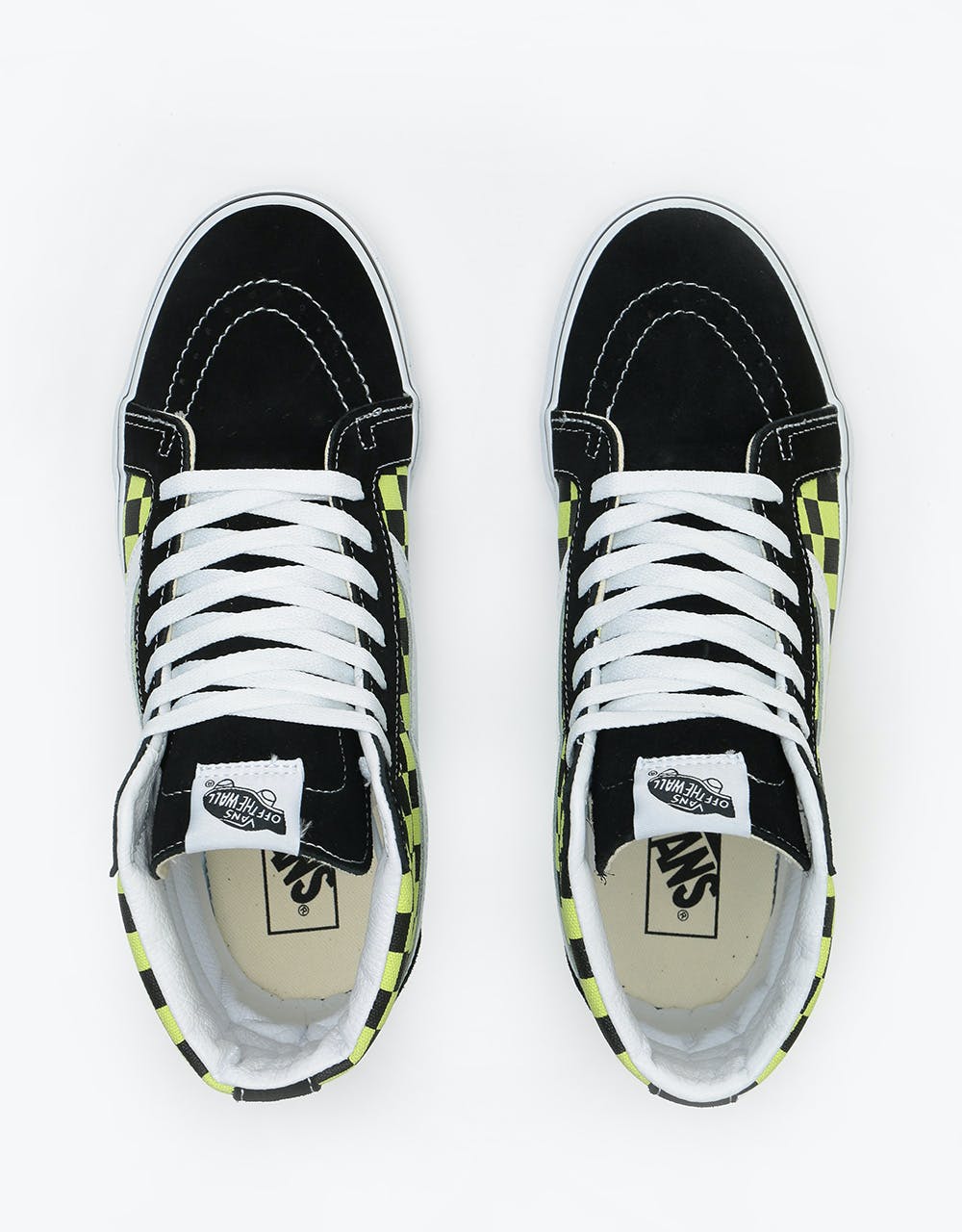 Vans Sk8-Hi Reissue Skate Shoes - (Vans BMX) Black/Sharp Green