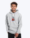 HUF vs Godzilla Pullover Hoodie - Grey Heather