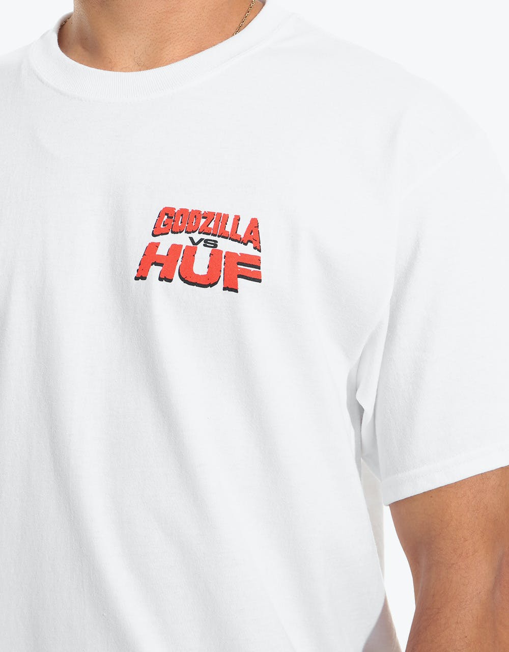 HUF vs Godzilla Destroy All Monsters T-Shirt - White