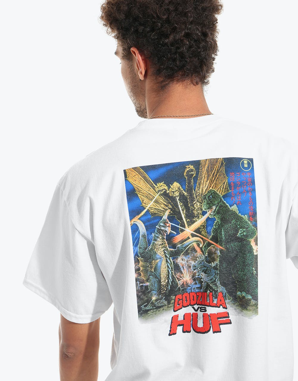 HUF vs Godzilla Destroy All Monsters T-Shirt - White