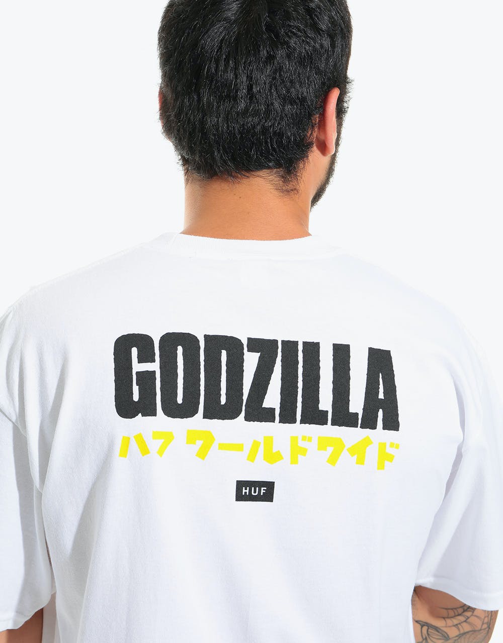 HUF vs Godzilla Mothra T-Shirt - White