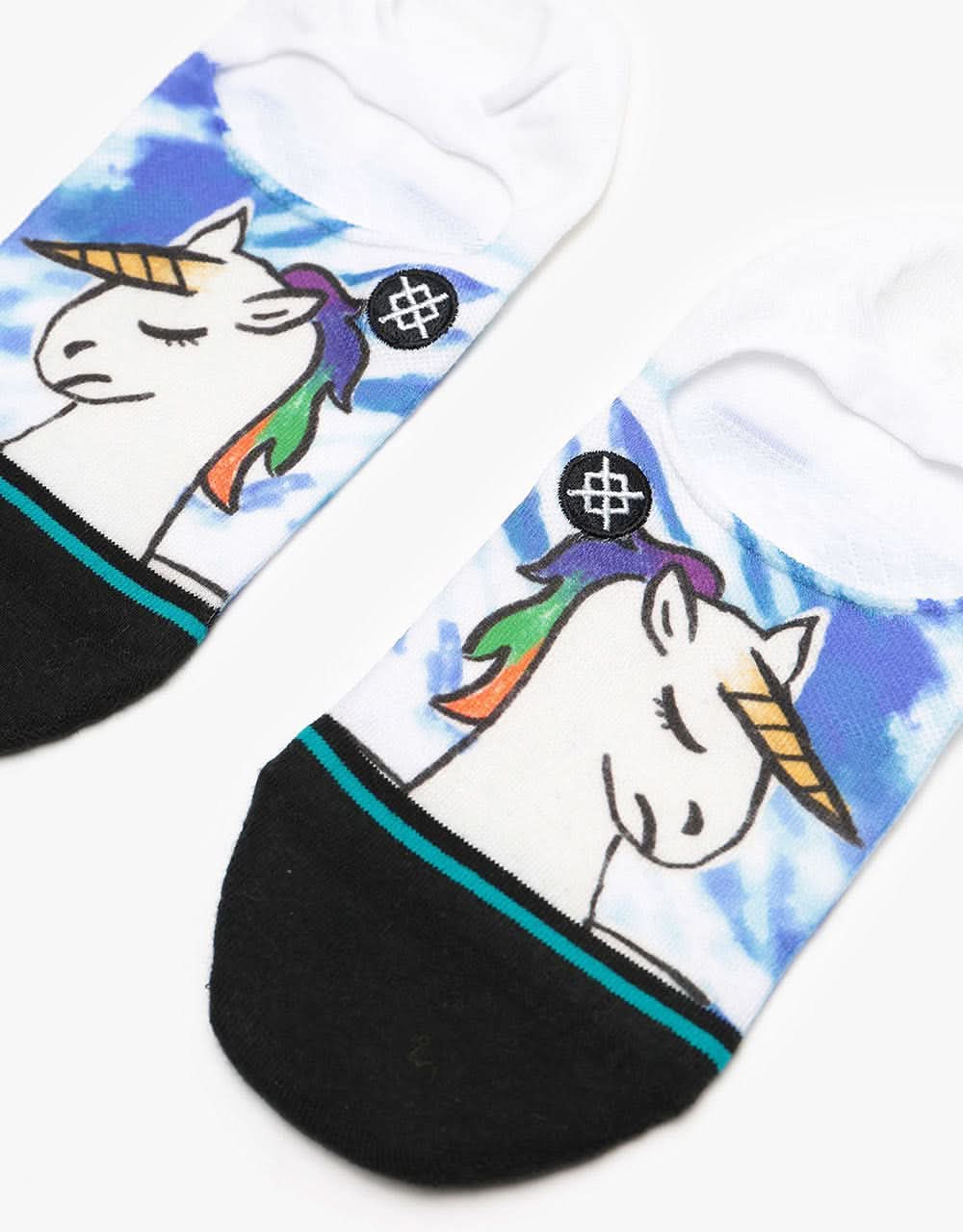 Stance Mid Cushion Partys Over Crew Socks - White