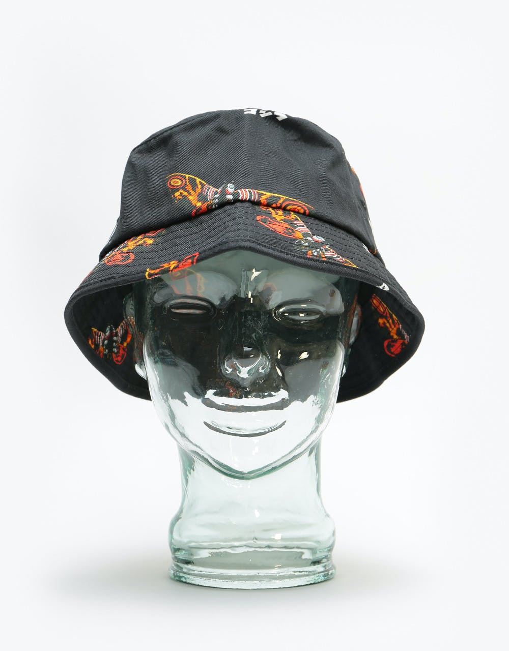 HUF Vs Godzilla Mothra Bucket Hat - Black