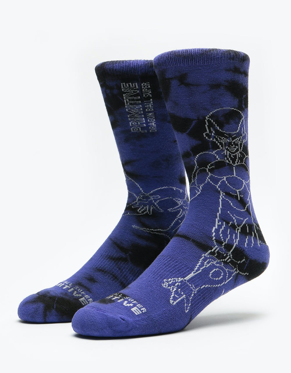 Primitive x Dragon Ball Super Freiza Washed Socks - Purple