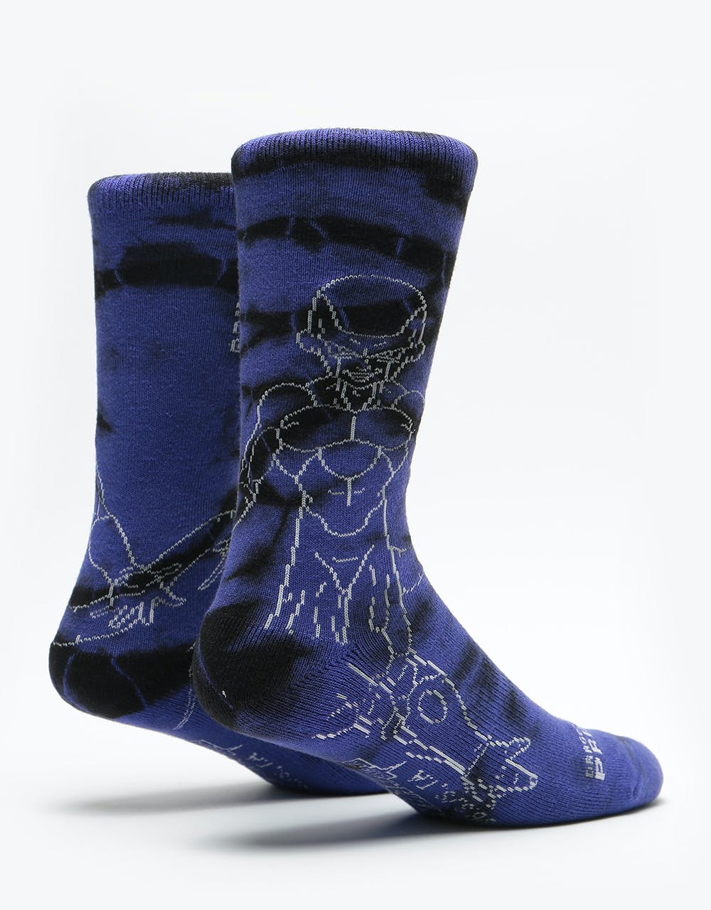 Primitive x Dragon Ball Super Freiza Washed Socks - Purple
