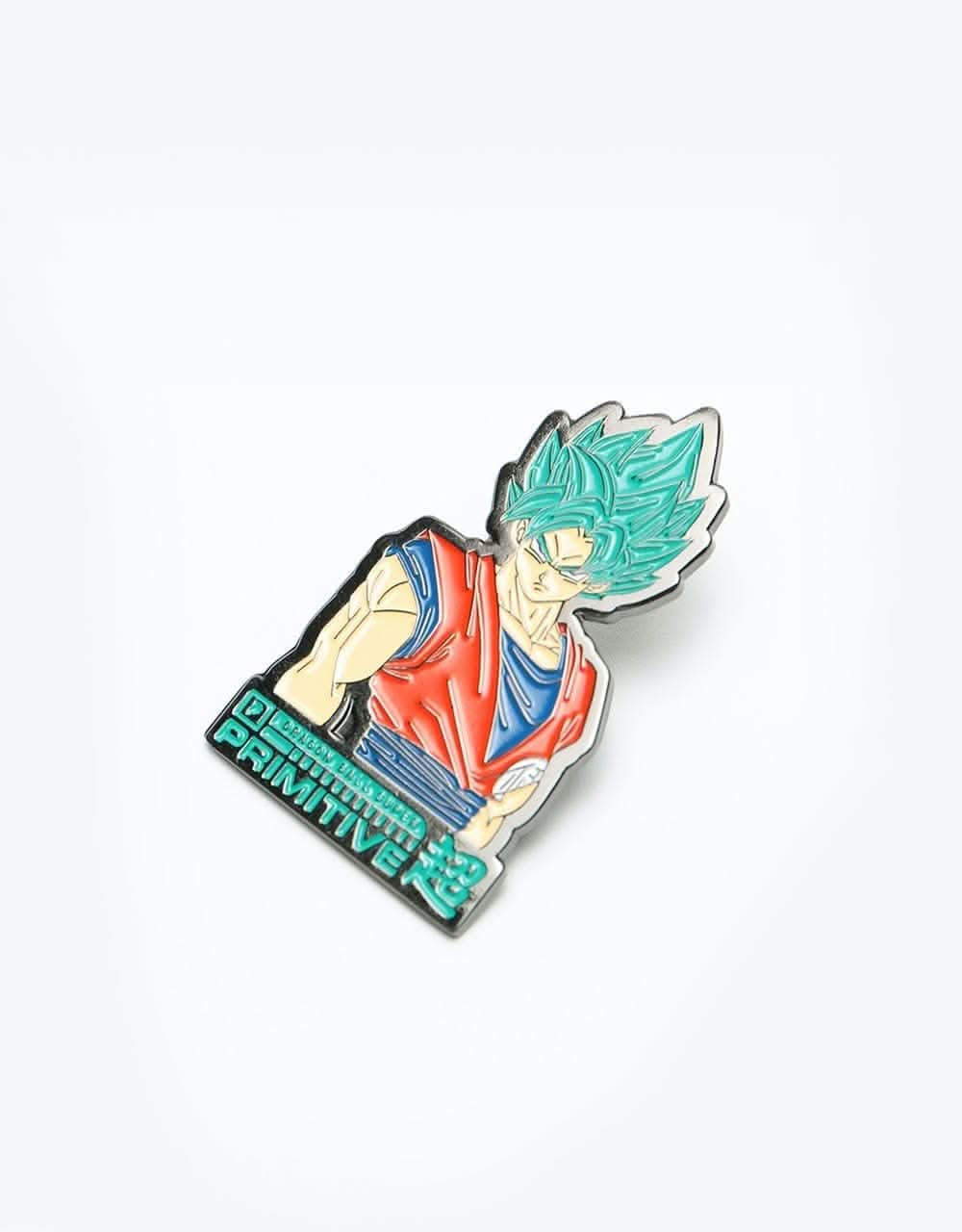 Primitive x Dragon Ball Super Goku Classic Pin - Red