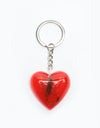 Santa Cruz Poison Heart Keychain - Red
