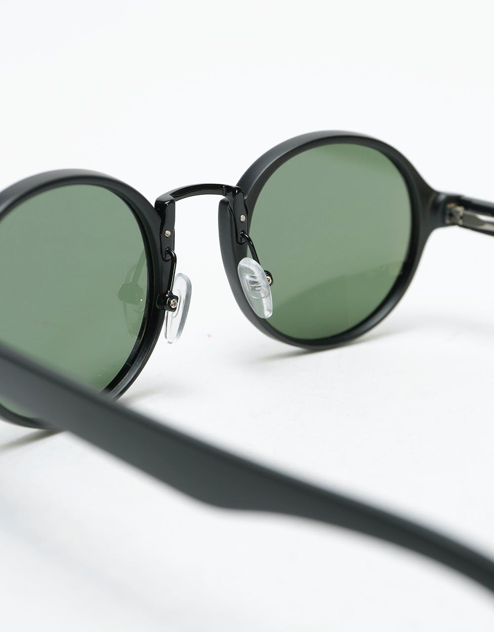 Glassy Sunhater P-Rod Premium Polarized Sunglasses - Black/Green Lens