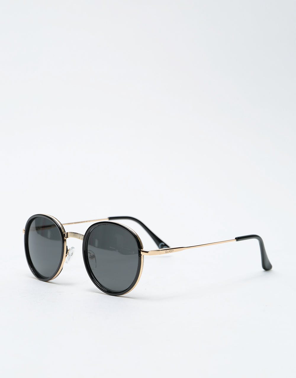 Glassy Sunhater Lincoln Premium Polarized Sunglasses - Black/Gold