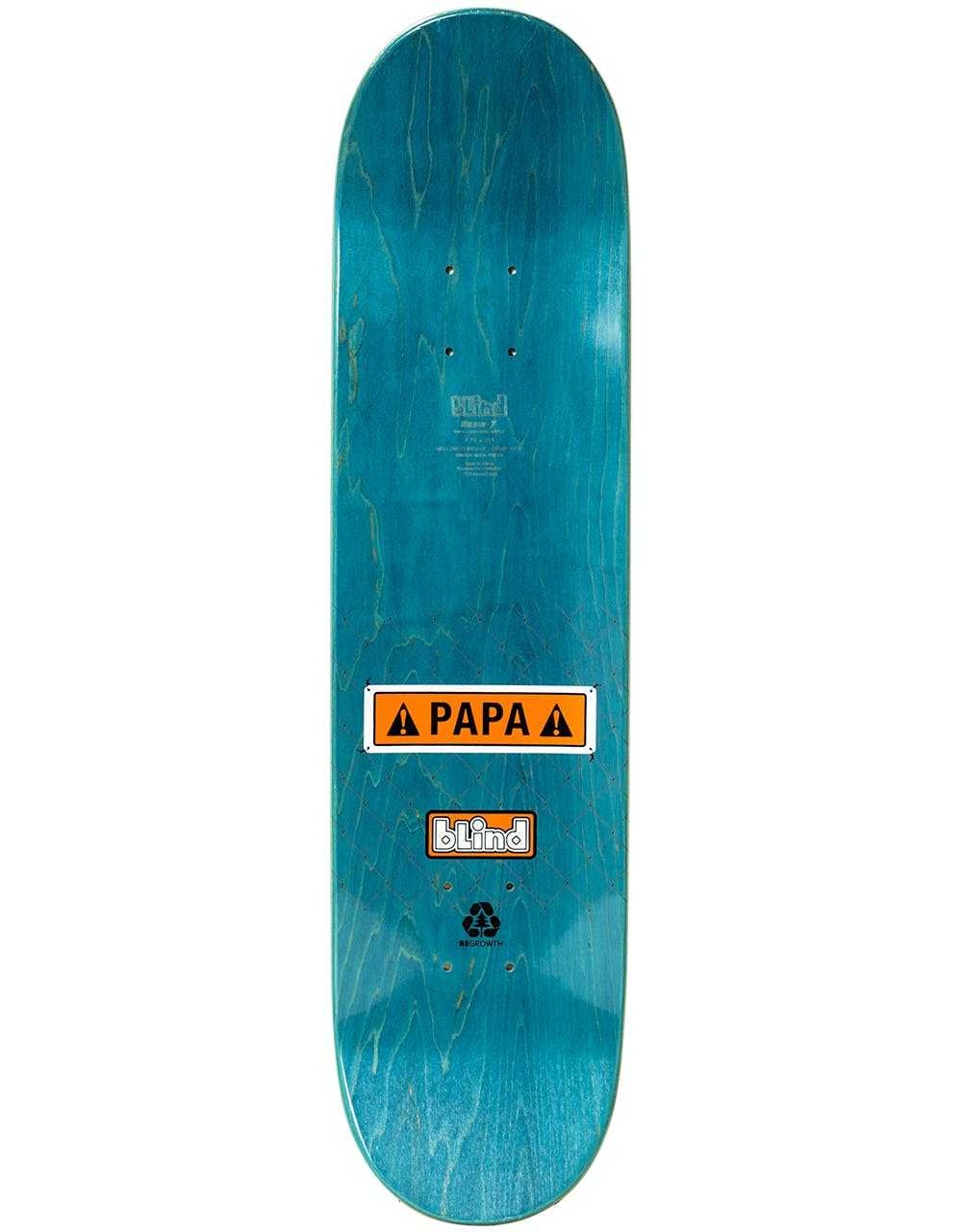 Blind Papa Reaper Chain R7 Skateboard Deck - 7.75"