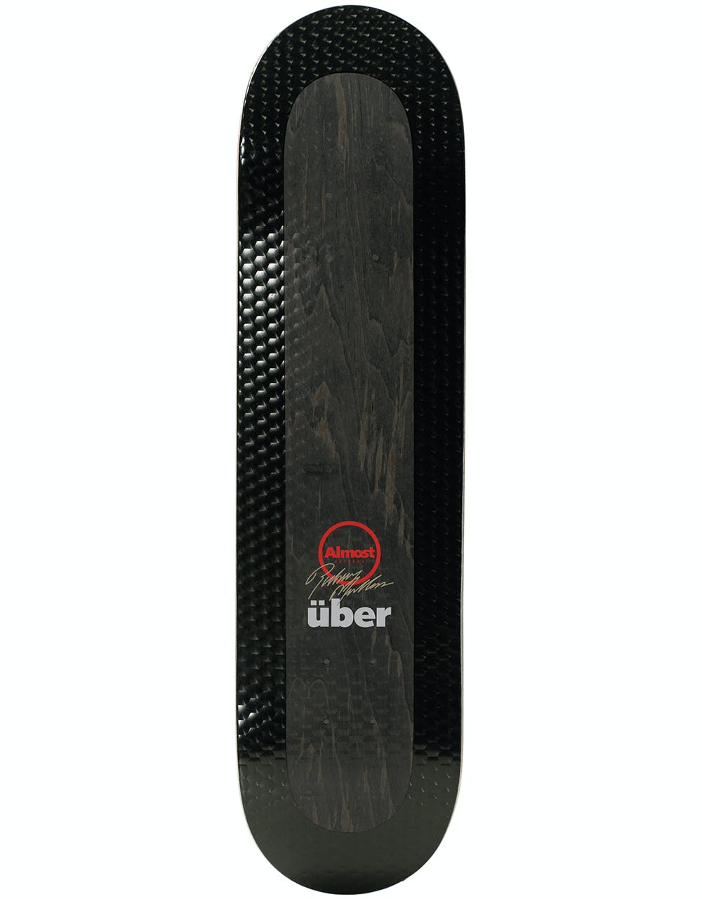 Almost Mullen Über Black Skateboard Deck - 8"