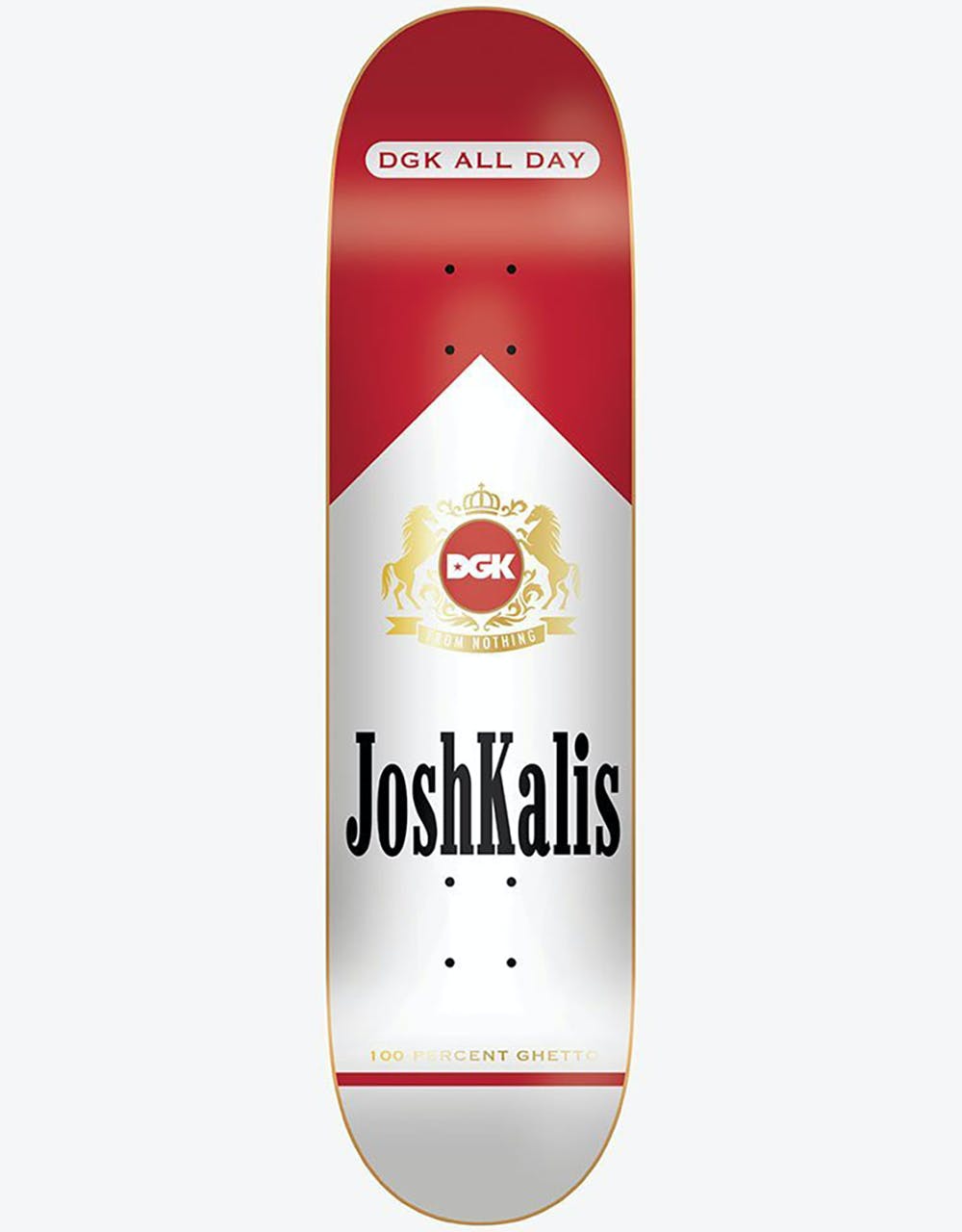 DGK Kalis Ashes to Ashes Skateboard Deck - 8"