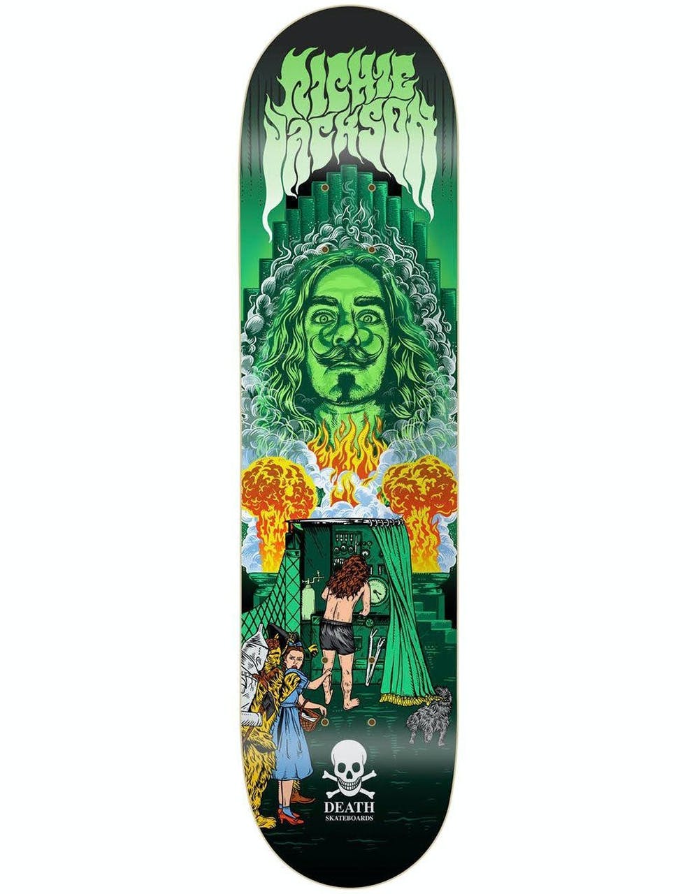 Death Jackson Smoke and Mirrors Skateboard Deck - 8"