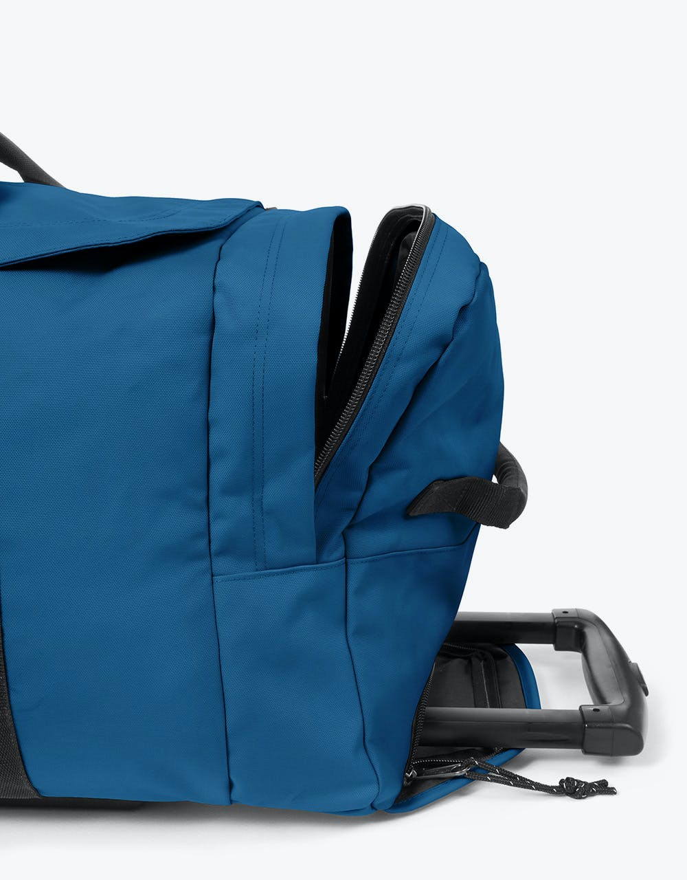 Eastpak Leatherface Medium Wheeled Luggage Bag - Urban Blue