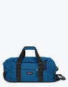 Eastpak Leatherface Small Wheeled Luggage Bag - Urban Blue