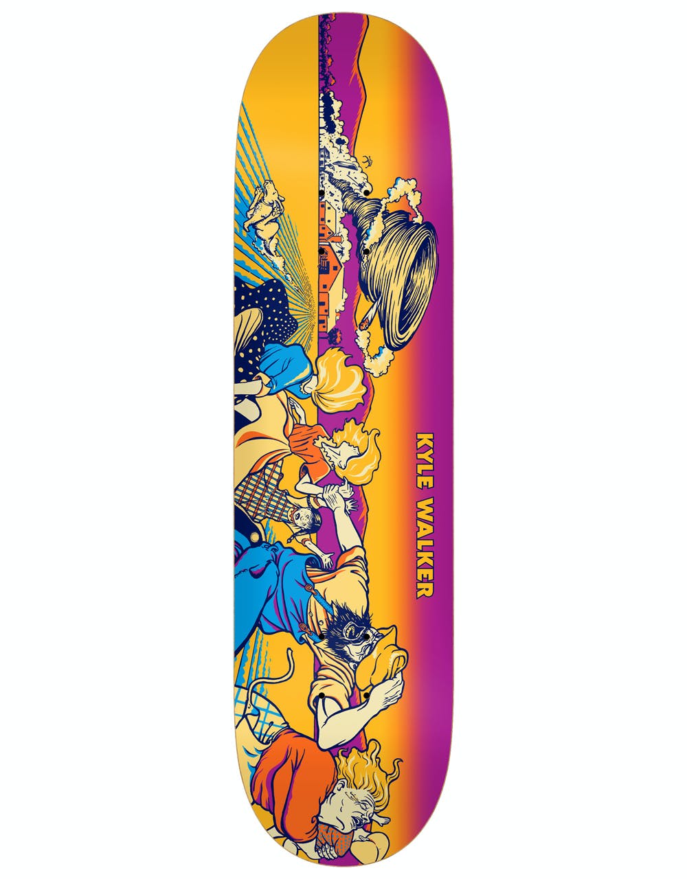 Real Walker Twister Ltd Skateboard Deck - 8.38"