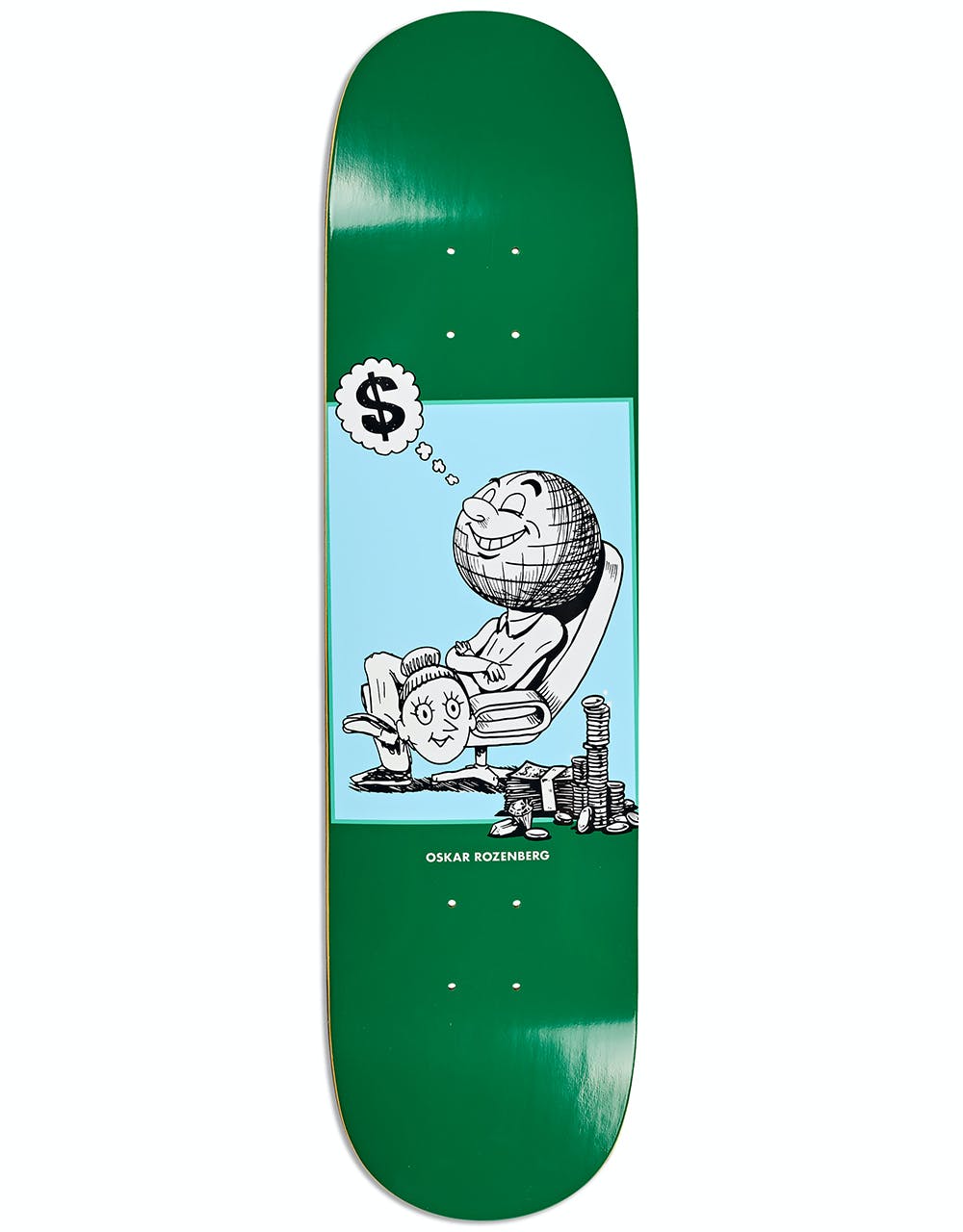 Polar Rozenberg Profit Skateboard Deck - 8"