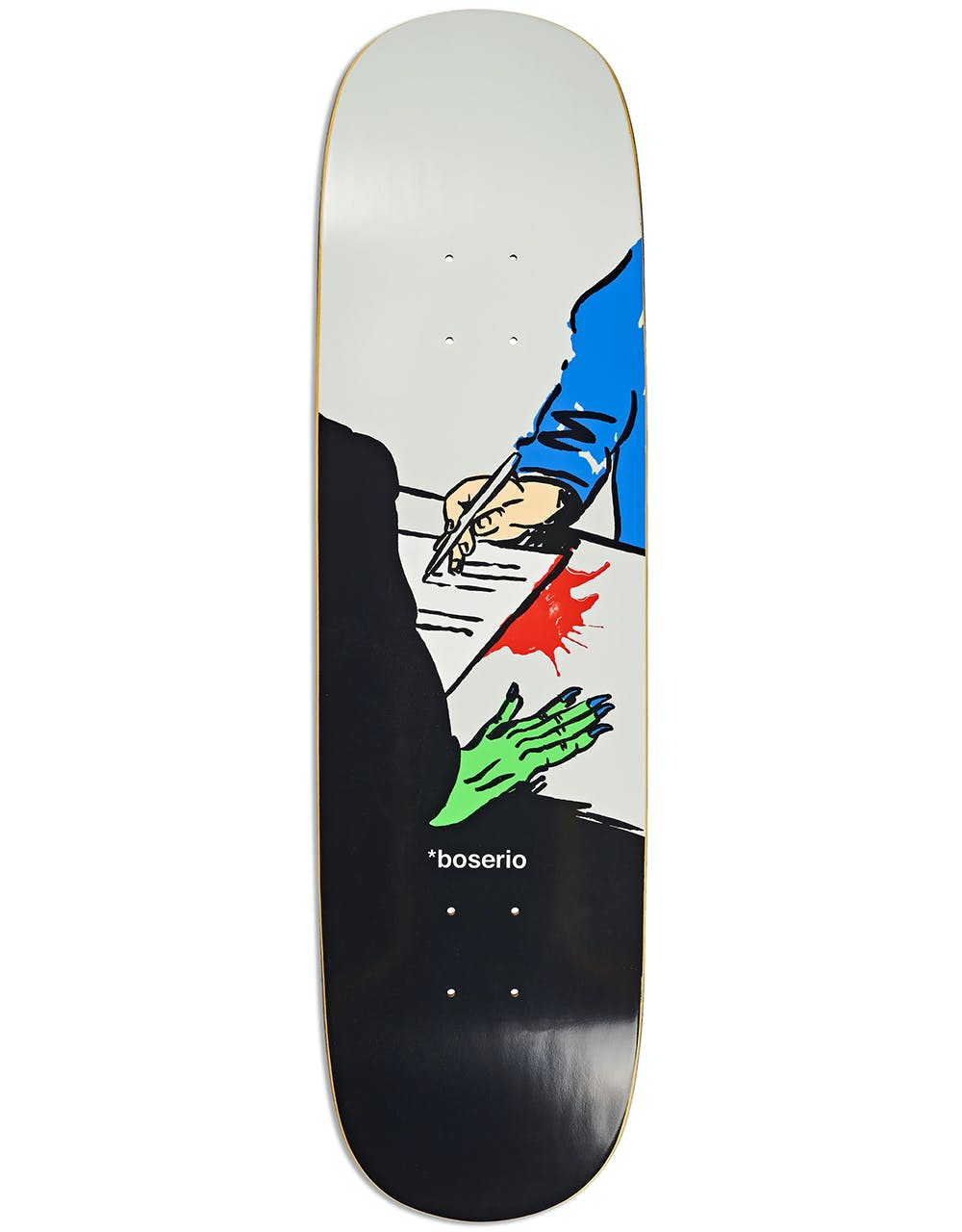 Polar Boserio Lifetime Deal Skateboard Deck - P2 Shape 8.5"