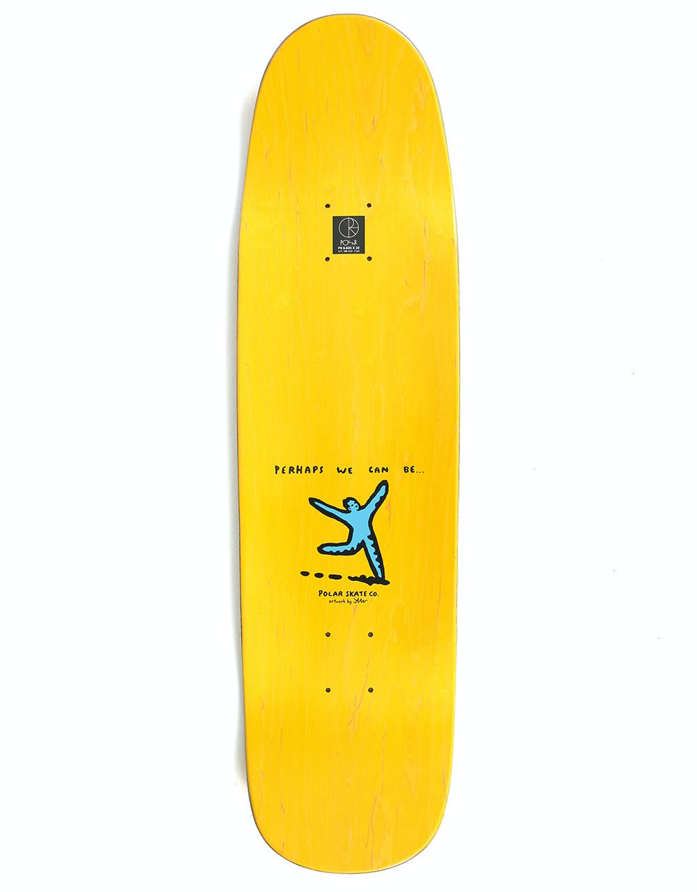 Polar Cactus Dance Skateboard Deck - P9 Shape 8.625"