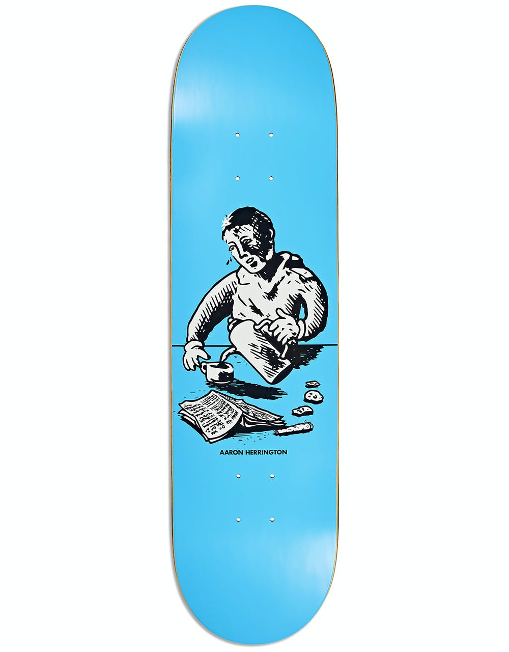 Polar Herrington Breakfast Skateboard Deck - 8.375"