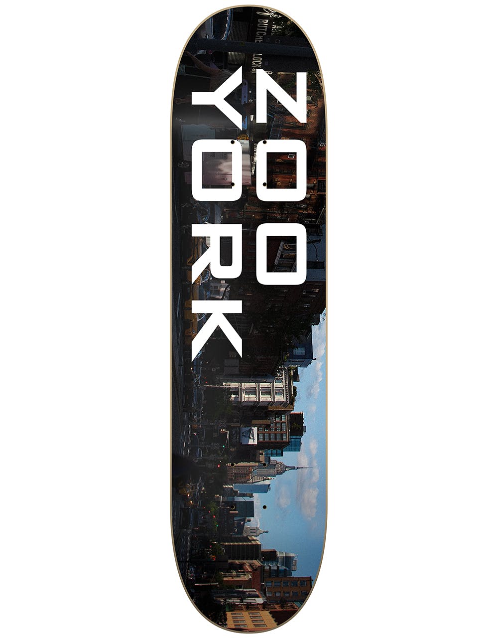 Zoo York Bowery Skateboard Deck - 8"
