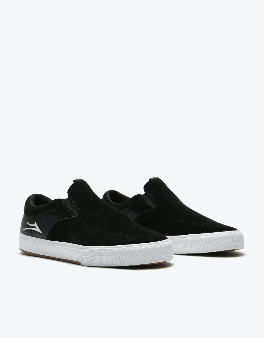 Lakai Owen VLK Skate Shoes - Black Suede