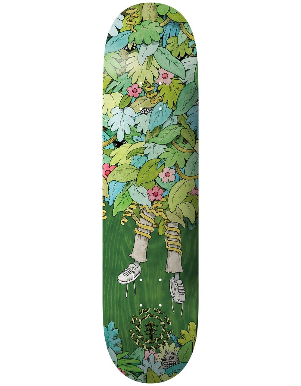 Element Nature Wins Forest Skateboard Deck - 8"