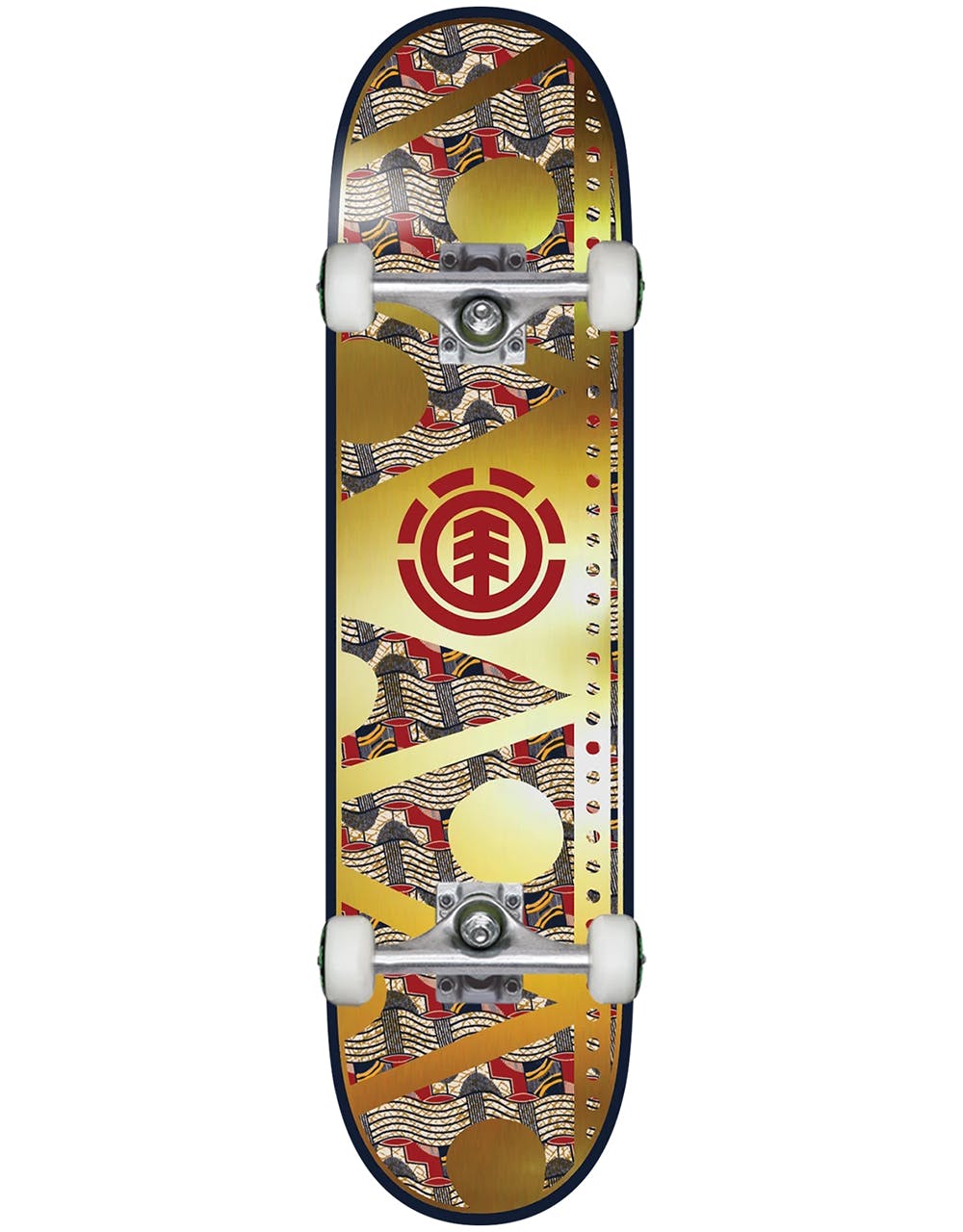Element Origins Golden Complete Skateboard - 8"