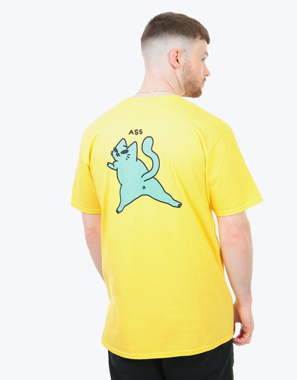 Leon Karssen Suck My Ass T-Shirt - Yellow