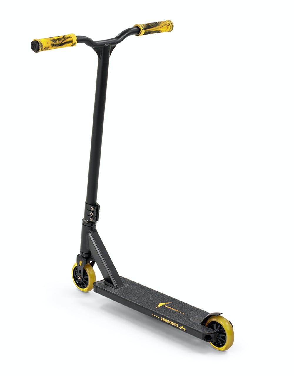 Slamm Classic V8 Complete Scooter - Black/Yellow