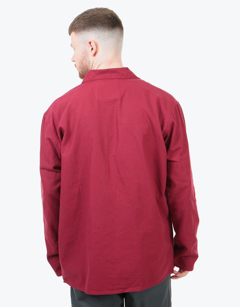 Uskees Lot #3002 L/S Overshirt - Red